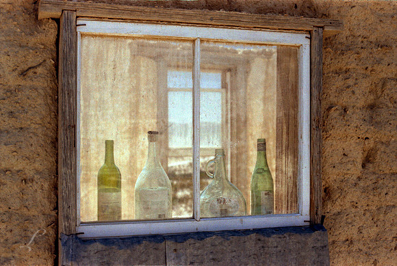 Big Bend, Texas Window Scene