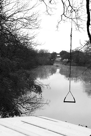 San Saba River Rope Swing