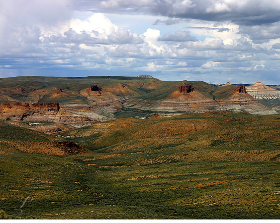 Wyoming Badlands