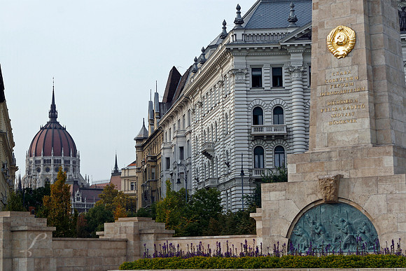 Rear View Hungarian Parliament