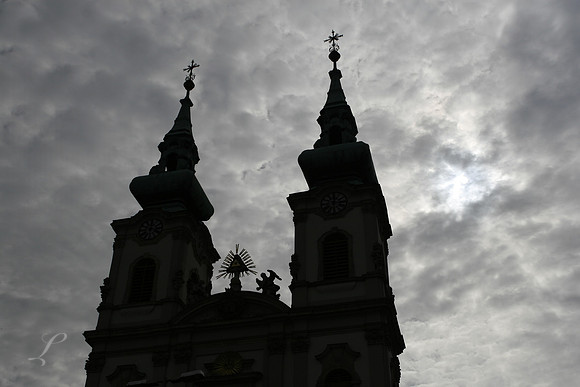 Budapest Church Sky Silhouette