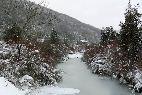 Winter Stream, Pennsylvania