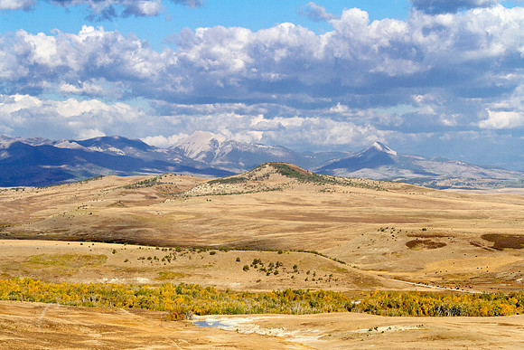 Fall On The Plain, Rocky Mountain Front, Montana