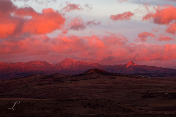 Morning Mountain Front Splendor, Rocky Mountain Front, Montana