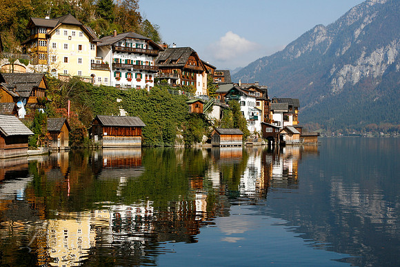 Hallstatt, Austria Lake Reflections