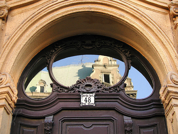 Pecs Hungary Door