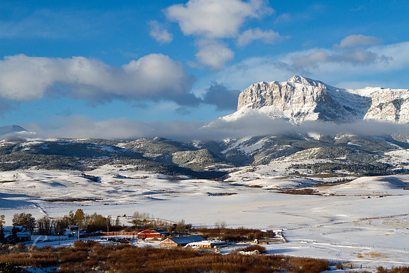 Salansky Ranch Winter Front