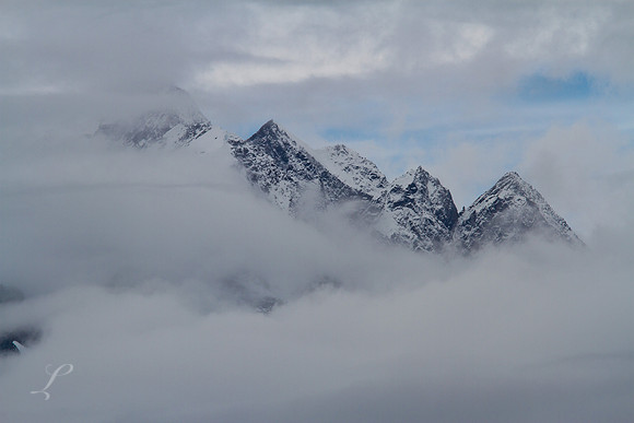 Alaska Mountain Fog