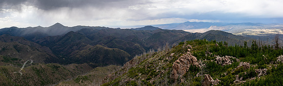 Monjeau Summer Panorama