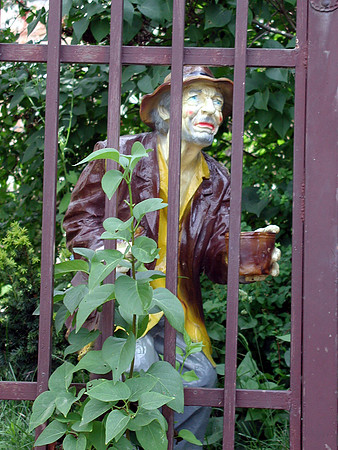 Bakonybél Little Man Statue