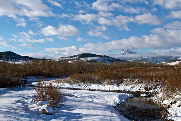 Frigid Stream on the Rocky Mountain Front