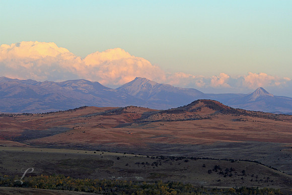 Almost Dusk On The Rocky Mountain Front