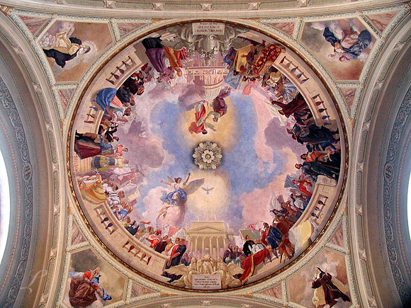 Eger, Hungary Church Rotundum Mural