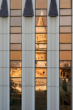 Reflection Of Fisherman's Bastion