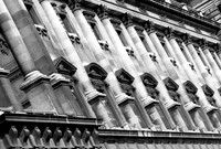 Vienna Building Facade B&W
