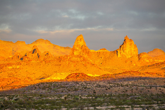 Mule Ears Sunset