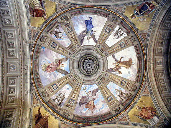 Eger, Hungary Church Rotundum Mural