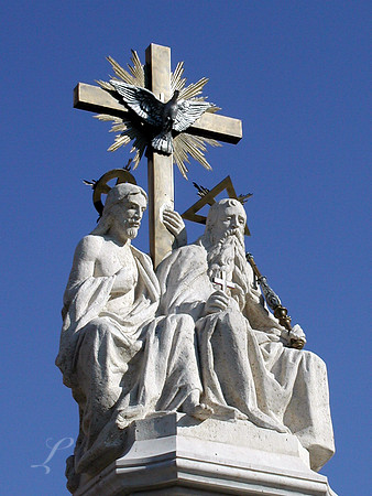 Statue At Votive Church and Cathedral of Our Lady of Hungary