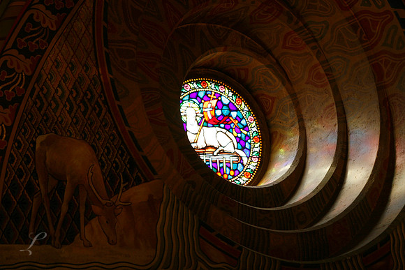 Window In Matthias Church, Budapest