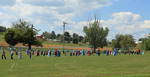 Amish Sunday Volleyball
