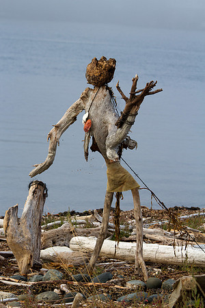 Native Figure, Sooke, BC
