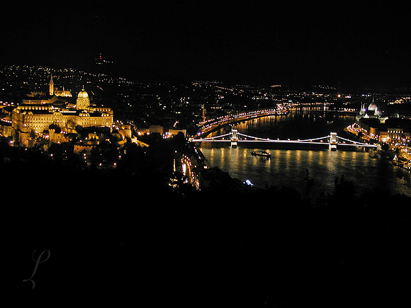 Budapest At Night, Color
