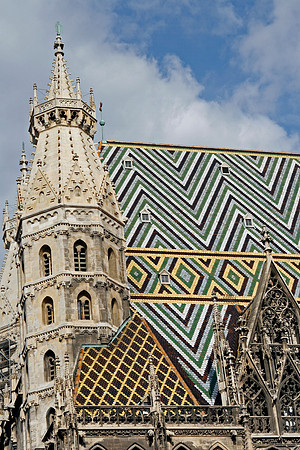Saint Stephens Exterior, Vienna