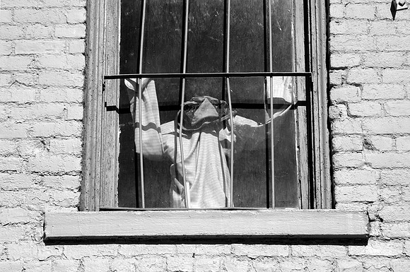 Raton, New Mexico Window Mannequin 2